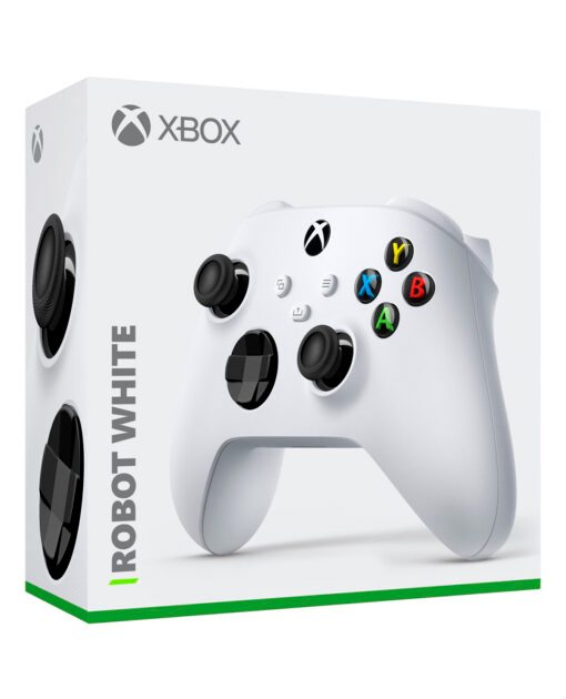 CONTROL XBOX INALAMBRICO ROBOT WHITE PARA XBOX ONE SERIES X Y S